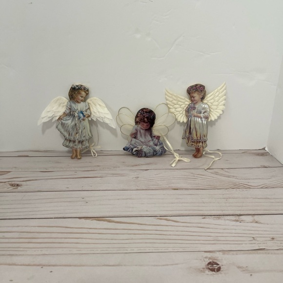 Bradford Exchange Heavens Little Angels Ornaments 1st, 2nd, And 3rd Edition - Picture 1 of 13